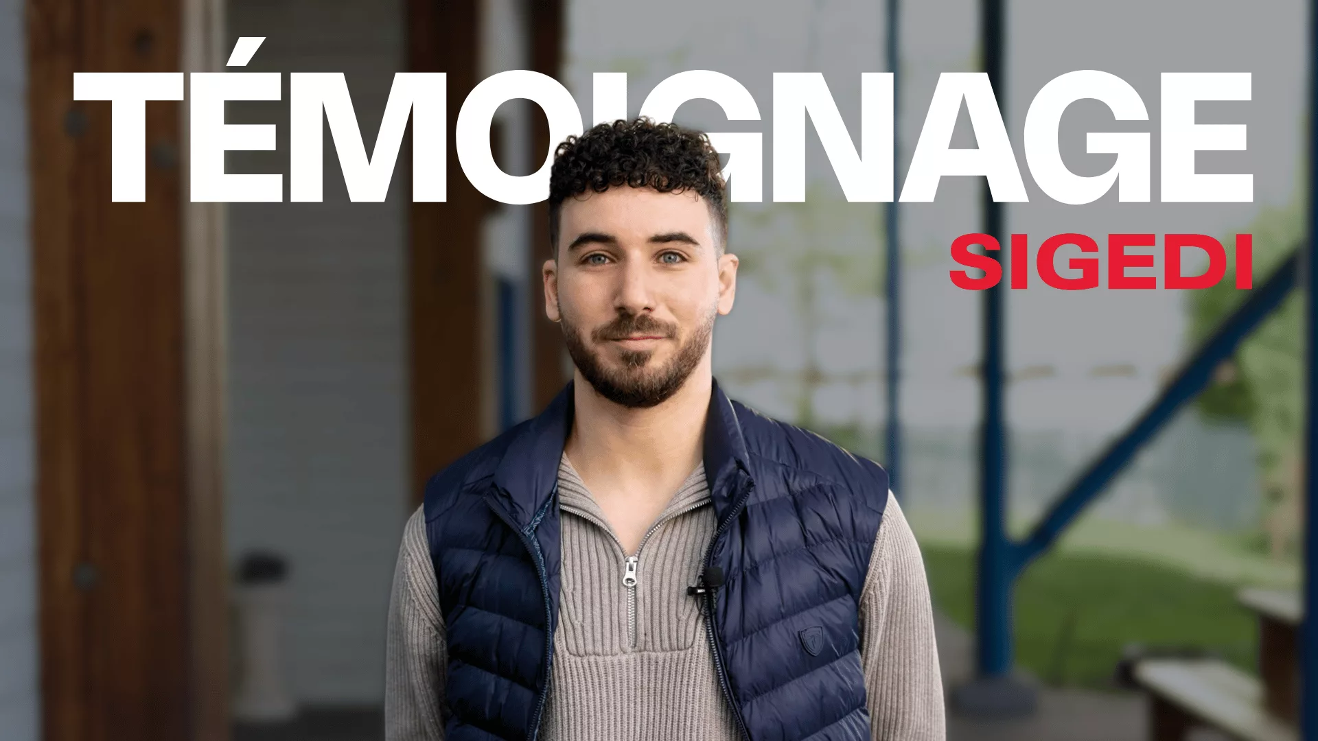 T&eacute;moignage Robin de SIGEDI