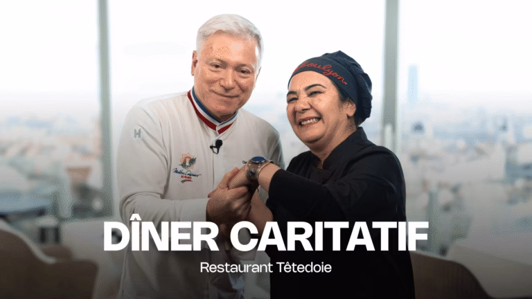 D&icirc;ner caritatif Restaurant T&ecirc;tedoie