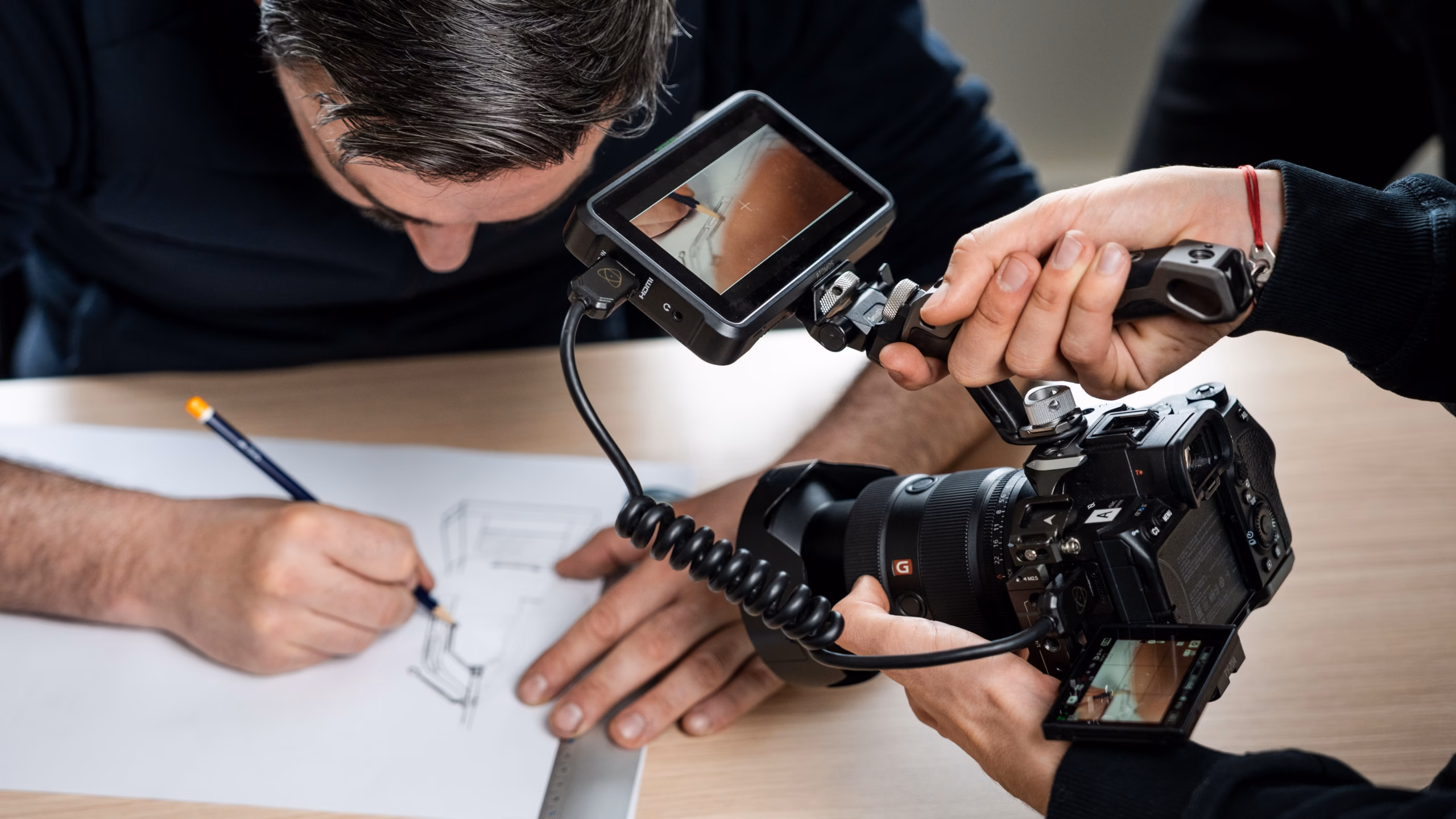 Tournage d'une vidéo publicitaire pour Héphaïstos