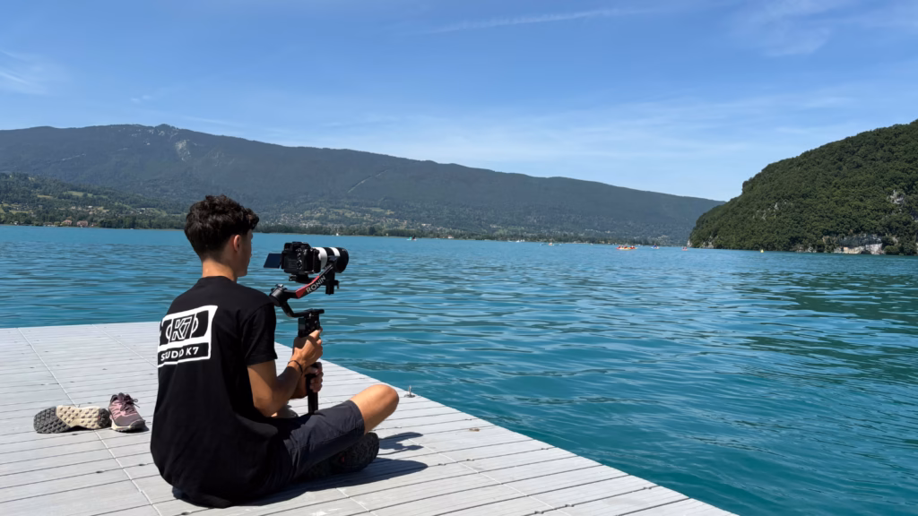 Tournage du film de marque eborn, un plan prévu dans la shot list lors de la préparation du tournage vidéo