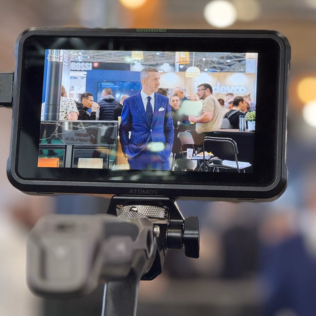 Tournage pour Laudevco au salon Bepositive 2025