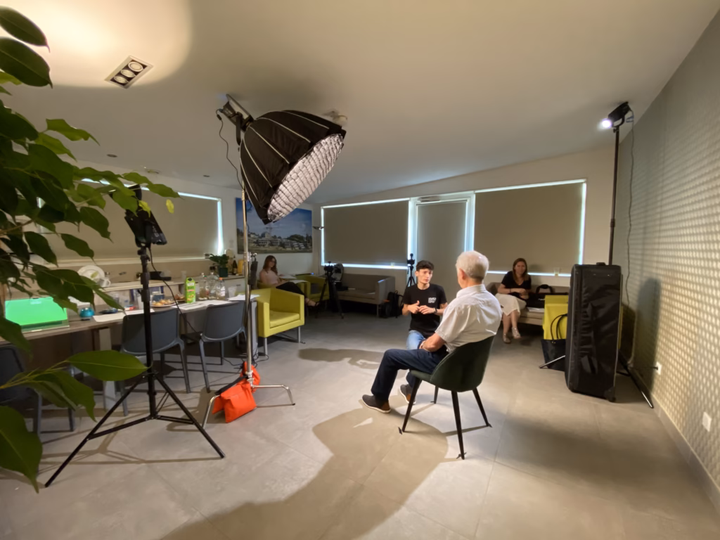 Tournage documentaire pour les 100 ans de Mazaud